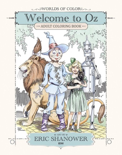 WOLRDS OF COLOR WELCOME TO OZ ADULT COLORING BOOK TP (9781631405174)