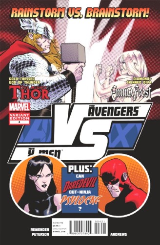 AVX VS #4 FIGHTING POSTER VAR