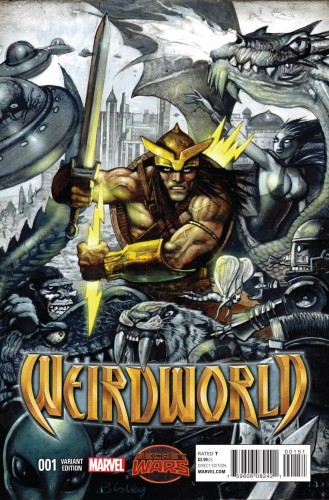 WEIRDWORLD #1 BISLEY VAR SWA