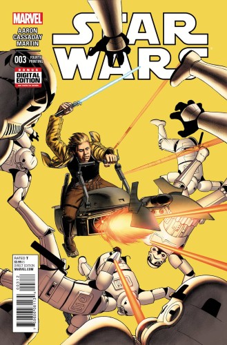 STAR WARS #3 CASSADAY 4TH PTG VAR