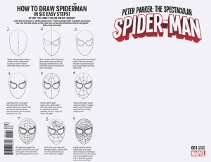 PETER PARKER SPECTACULAR SPIDER-MAN #1 BLANK VAR