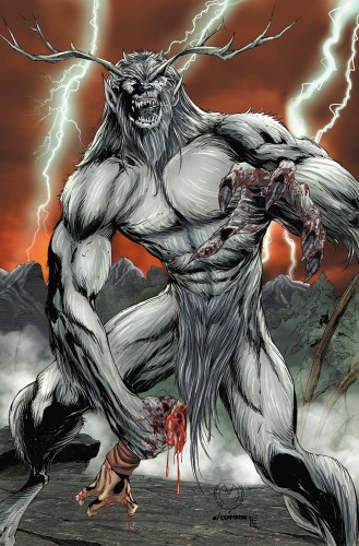 MONSTER HUNTERS SURV GUIDE CS FILES WENDIGO #1 CVR B MYCHAELS
