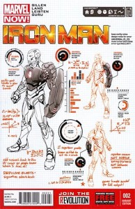 IRON MAN #2 PAGULAYAN DESIGN VAR NOW