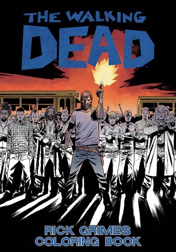 WALKING DEAD RICK GRIMES ADULT COLORING BOOK (9781534300033)