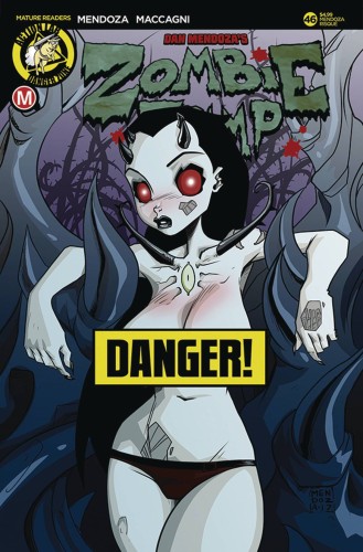 ZOMBIE TRAMP ONGOING #46 CVR F MENDOZA RISQUE