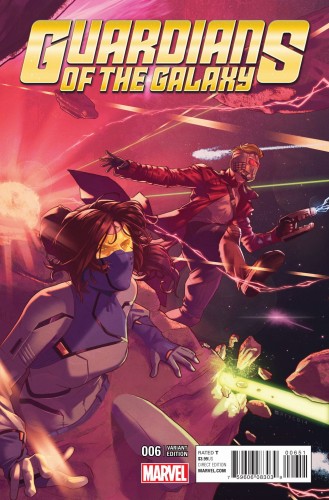 GUARDIANS OF GALAXY #6 CAMPBELL VAR