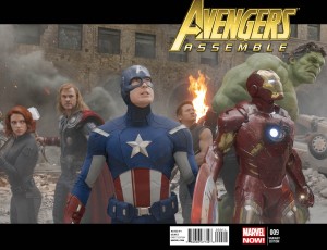 AVENGERS ASSEMBLE #9 MOVIE VAR NOW