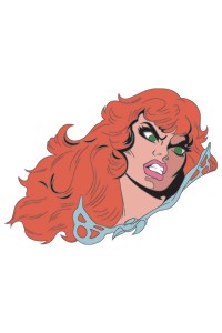 RED SONJA ENAMEL PIN