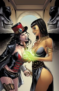 GFT VAN HELSING VS THE MUMMY OF AMUN RA #4 (OF 5) CVR B MELONI