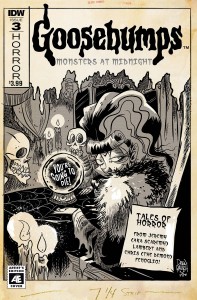 GOOSEBUMPS MONSTERS AT MIDNIGHT #3 (OF 3) CVR B ARTIST ED RAUSCH