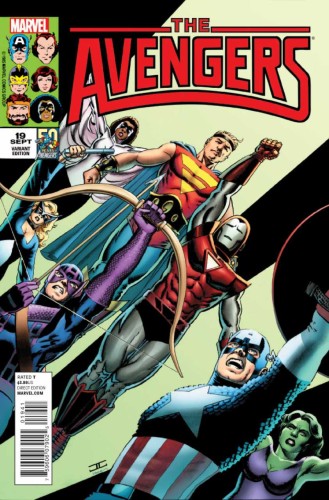 AVENGERS #19 CASSADAY 80S VAR INF