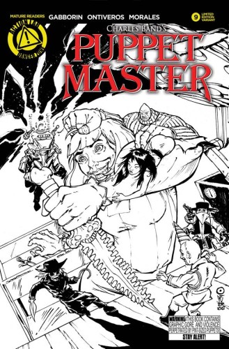 PUPPET MASTER #9 SKETCH VAR
