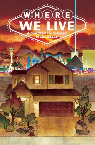 WHERE WE LIVE LAS VEGAS SHOOTING BENEFIT ANTHOLOGY TP (9781534308220)