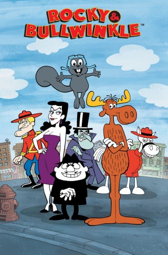 ROCKY & BULLWINKLE MOOSE ON THE LOOSE TP (9781631400445)