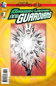 GREEN LANTERN NEW GUARDIANS FUTURES END #1 3D COVER