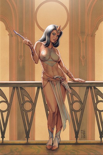 DEJAH THORIS (2019) #9 LINSNER LTD VIRGIN CVR