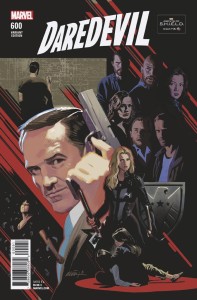 DAREDEVIL #600 AGENTS OF SHIELD ROAD TO 100 VAR LEG