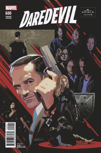 DAREDEVIL #600 AGENTS OF SHIELD ROAD TO 100 VAR LEG