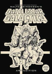 WALTER SIMONSON BATTLESTAR GALACTICA ART ED HC SGN