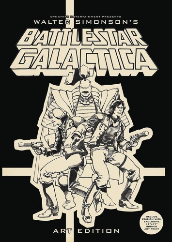 WALTER SIMONSON BATTLESTAR GALACTICA ART ED HC SGN (9781524105426)