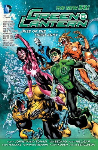 GREEN LANTERN RISE OF THE THIRD ARMY TP (N52) (9781401246136)