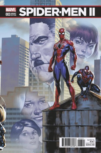 SPIDER-MEN II #3 (OF 5) SAIZ CONNECTING VAR C