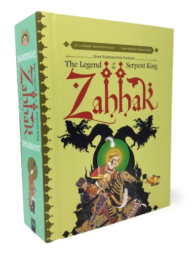 ZAHHAK HC LEGEND OF SERPENT KING POP UP BOOK (9781606998892)