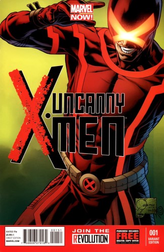 UNCANNY X-MEN #1 QUESADA VAR NOW VF