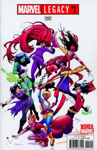 MARVEL LEGACY #1 REEDER WOMEN OF MARVEL VAR
