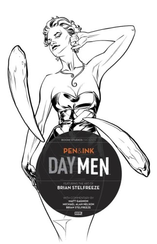 DAY MEN PEN & INK #2