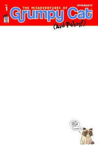 GRUMPY CAT #1 (OF 3) CVR G BLANK AUTHENTIX