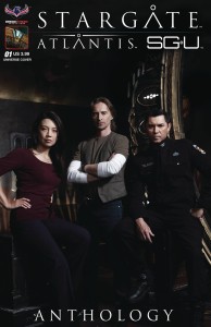 STARGATE ATLANTIS UNIVERSE ANTHOLOGY 2018 PHOTO CVR