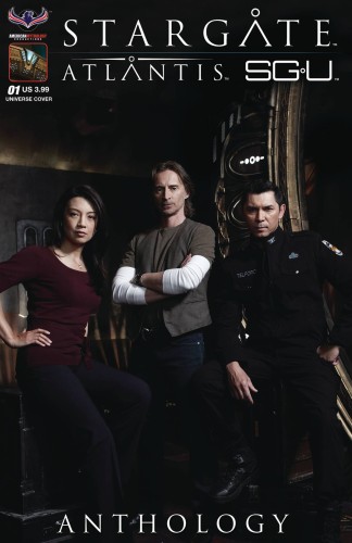 STARGATE ATLANTIS UNIVERSE ANTHOLOGY 2018 PHOTO CVR