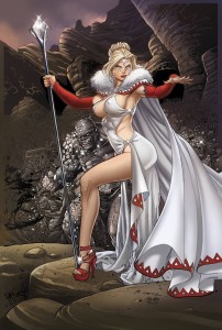 GFT WONDERLAND CLASH OF QUEENS #3 (OF 5) D CVR ORTIZ (AOFD)