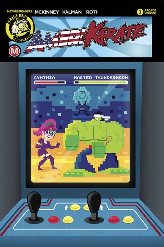 AMERIKARATE #3 CVR C PERILLO 16 BIT