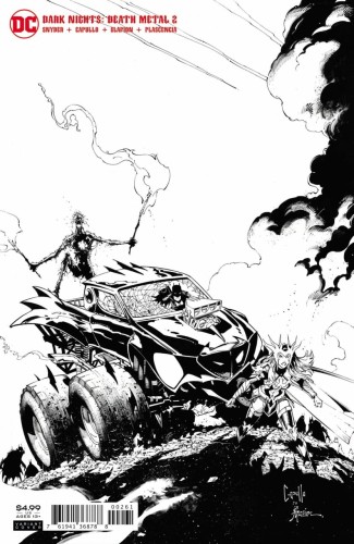 DARK NIGHTS DEATH METAL #2 (OF 6) 1 100 CAPULLO B AND W VAR