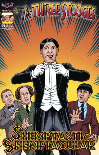 THREE STOOGES SHEMPTASTIC SHEMPTACULAR SPECIAL FRONT AND CENTER FRAIM BROS CVR