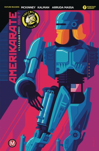 AMERIKARATE #7 CVR C WHALEN ROBOSAM