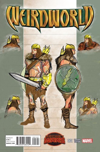 WEIRDWORLD #1 DEL MUNDO DESIGN VAR SWA
