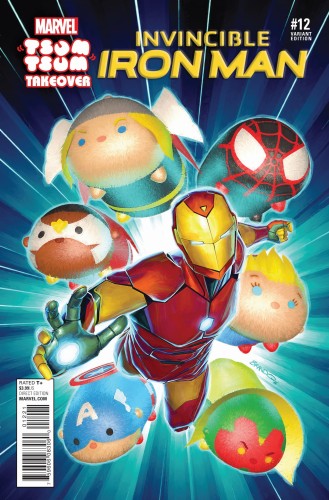 INVINCIBLE IRON MAN #12 PETERSON TSUM TSUM VAR