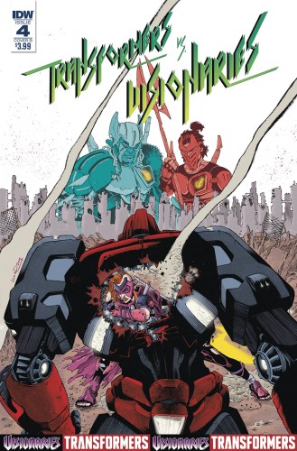 TRANSFORMERS VS VISIONARIES #4 (OF 5) CVR B PIZZARI