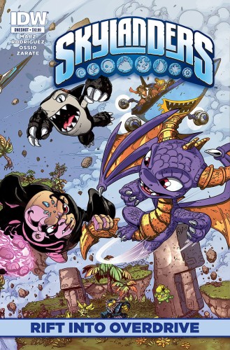 SKYLANDER RIFT INTO OVERDRIVE HC (9781631404122)