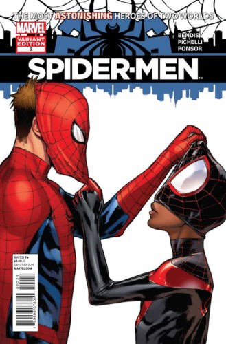 SPIDER-MEN #2 (OF 5) PICHELLI VAR VF