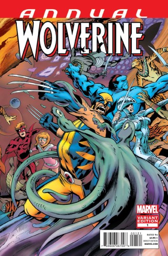 WOLVERINE ANNUAL #1 ALAN DAVIS VAR