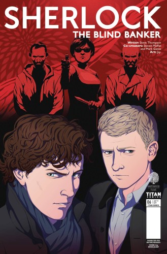 SHERLOCK BLIND BANKER #6 (OF 6) CVR A DOUBLELEAF
