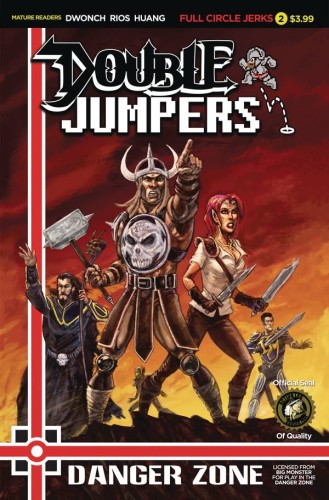 DOUBLE JUMPERS FULL CIRCLE JERKS #2 (OF 4) CVR B LOGAN