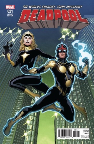 DEADPOOL #21 CHAMPIONS VAR