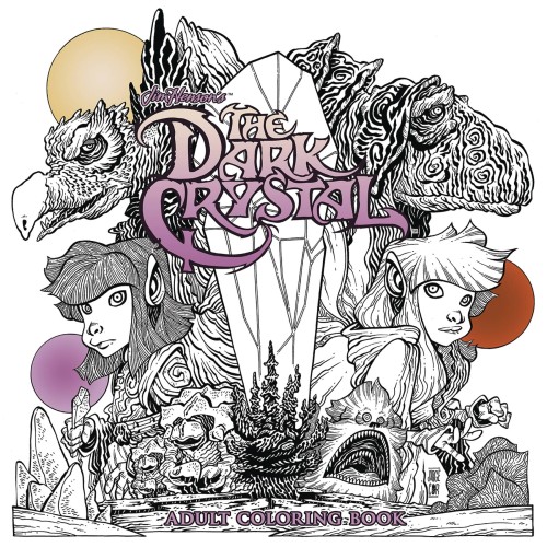 JIM HENSON DARK CRYSTAL ADULT COLORING BOOK SC (9781684151943)