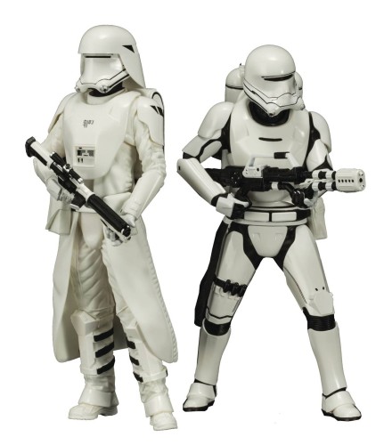 SW EP7 SNOWTROOPER & FLAMETROOPER ARTFX+ STATUE 2PK