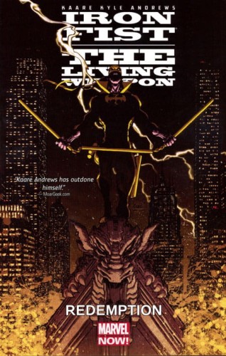 IRON FIST LIVING WEAPON TP VOL 02 REDEMPTION (9780785154365)